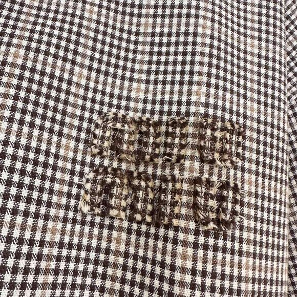 Miu Miu  Checked double weave blouson jacket - Picture 7 of 11
